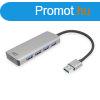 ACT AC6121 4-portos USB3.0 HUB Grey