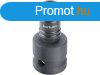 FORTUM adapter, impakt 1/4" BIT-ek gpi befogshoz, 1/