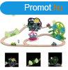 PlayTive Glow SZETT Amusement Train Set 35 rszes Vidmpark 