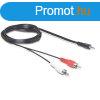 DELOCK kbel Audio 3.5mm Stereo jack male > 2x RCA male 5