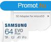 SAMSUNG SD krtya 64GB, EVO PLUS, Blue Wave, 160MB/s