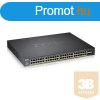 ZYXEL Switch 48x Gigabit POE + 4x 10G SFP+ hybird mode, stan