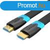 Vention HDMI 2.0 (lapos, fekete), 1,5m, kbel