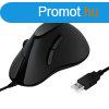 Logilink Ergonomic Vertical Mouse Black