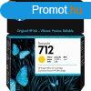 HP 3ED69A Patron Yellow 29ml No.712 (Eredeti)