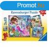 Ravensburger Puzzle 3x49 db - Csods sellk