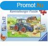 Ravensburger Dolgos mindennapok 2 x 12 db puzzle