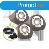 Garden Lights Lapis szett, 3 spot lmpa + traf + vezetk ip