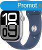 Apple Watch S10 GPS 46mm Silver Alu Case with Denim Sport Ba