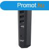 iPega P5S003 USB/USB-C HUB pre PS5 Slim/PS5 Pro Black