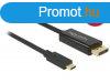 DeLock Cable USB Type-C male > Displayport male (DP Alt M