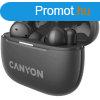 Canyon TWS-10 ANC+ENC Bluetooth Headset Dark Gray