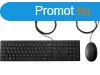 HP 320MK Wired Keyboard and Mouse Black HU