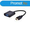 GEMBIRD A-HDMI-VGA-04 fekete HDMI - VGA adapter