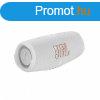 JBL CHARGE 5 WHITE bluetooth hangszr