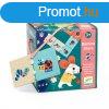 Djeco Domin jtk - Kicsi llatok - Domino Small animals