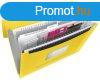 Harmonikamappa, A4, PP, 6 rekeszes, ESSELTE "Vivida&quo