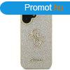 Guess GUHCP16SHG4SGD Fixed Glitter Big 4G tok iPhone 16 - ar