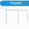 Pergola Borneo 4,9x3m fehr duplafal szerkezettel