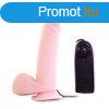 Baile Vibrating Dildo With Remote Control Flesh