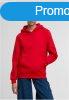 Urban Classics Ladies Loose Light Brushed Fleece Hoody red