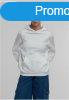 Urban Classics Ladies Organic Loose Brushed Fleece Hoody whi