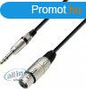 Adam Hall K3BFV0100 XLR sszektkbel [1x XLR alj - 1x Jack