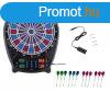 Crivit PK elektromos darts tbla 4 db vilgt LED kijelzve