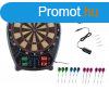 Crivit FS elektromos darts tbla 4 db vilgt LED kijelzve