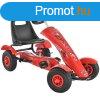 Egyszemlyes gokart Racer aut piros