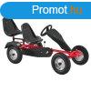 Ktszemlyes gokart aut, piros