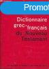 DICTIONAIRE GREC-FRANCAIS DU NOUVEAU TESTAMENT