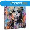 Festmny Brigitte Bardot - Beauty captured on canvas | 100% 