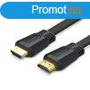 UGREEN ED015 HDMI lapos kbel, 4K, 5m (fekete)