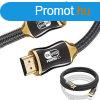 Kbel hdmi 2.1, arany 3m