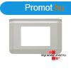 Legrand Program Mosaic keret 1x3 modulos, alumnium , Legran