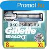 Gillette Mach3 borotvabett 8db-os