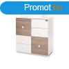 Lorelli Cupboard pelenkz komd - White & Coffee