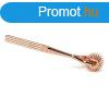  Three-Row Wartenberg Pinwheel Rose Gold 