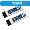 Gens ace 200mAh 3.7V 45C 1S1P Lipo Battery (2pcs)