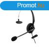 Hameco HS-2000M-USB Headset Black