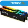 Kingston 64GB DDR5 5600MHz Kit(2x32) Fury Beast RGB Black