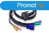 ATEN 2L-1701S 1,1m PS/2 VGA KVM with Audio Cable