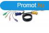 ATEN PS/2 KVM Cable with 3 in 1 SPHD and Audio 3m Black