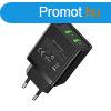 Vention 18W Dual Fast Charger Black