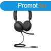 Jabra Evolve2 40 SE USB-A UC Stereo Headset Black