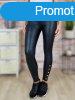 Dszgombos, blelt, gumis derek, fekete mbr leggings S-M,