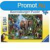 Ravensburger: Puzzle 150 db - Elefntok