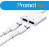 Audio Adapter Dual Lightning Joyroom S-Y104 (white)