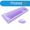 MOFII Sweet New 2.4G Wireless Keyboard + Mouse Set (Purple)